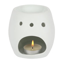 Load image into Gallery viewer, White Skull Wax Melt and Oil Burner OB_46230 Unbranded
