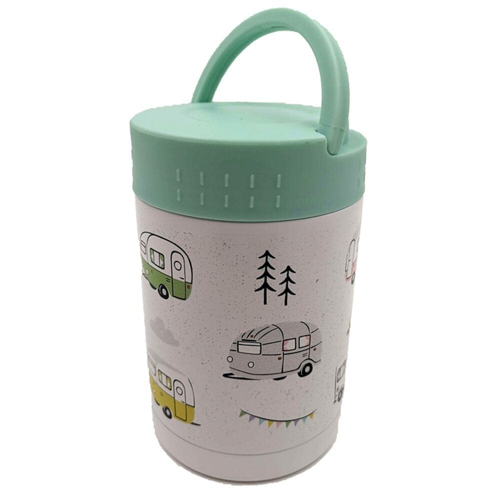 Wildwood Caravan Reusable Stainless Hot & Cold Thermal Insulated Lunch Pot / Snack Pot 500ml LP0T05A Harbourside Gifts