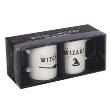 Load image into Gallery viewer, Witch and Wizard Bone China Mug Set in Box FI07138 Unbranded
