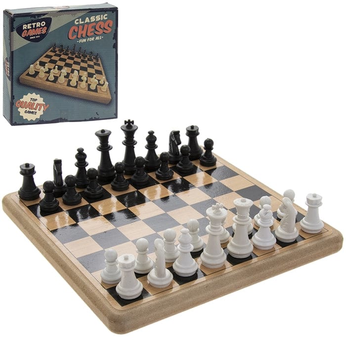 Wooden Chess Set Classic Retro includes Pieces LP62002 Lesser & Pavey